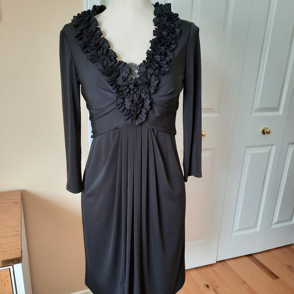 Unique little black dress